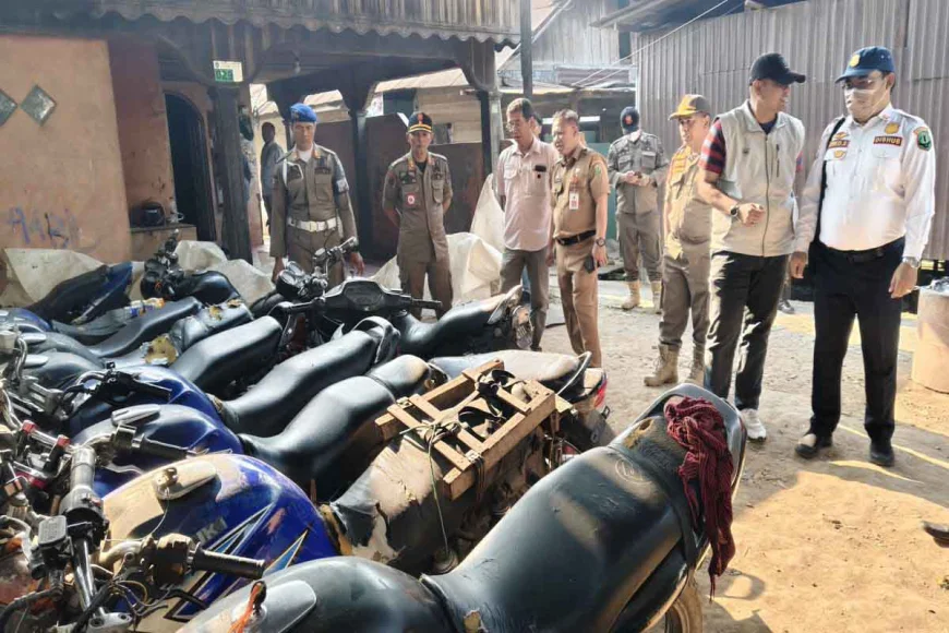 Sidak SPBU di HSU, Satgas BBM Temukan Lebih dari 100 Motor Bertangki Modifikasi