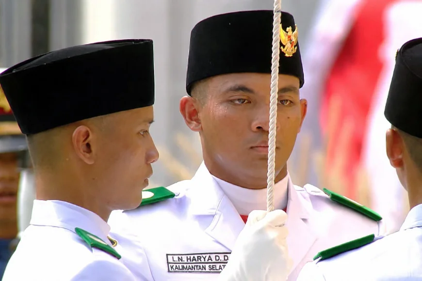 Bawa Nama Kalsel, Nyoman Harya Menjadi Pengerek Bendera Paskibraka Nasional 2026