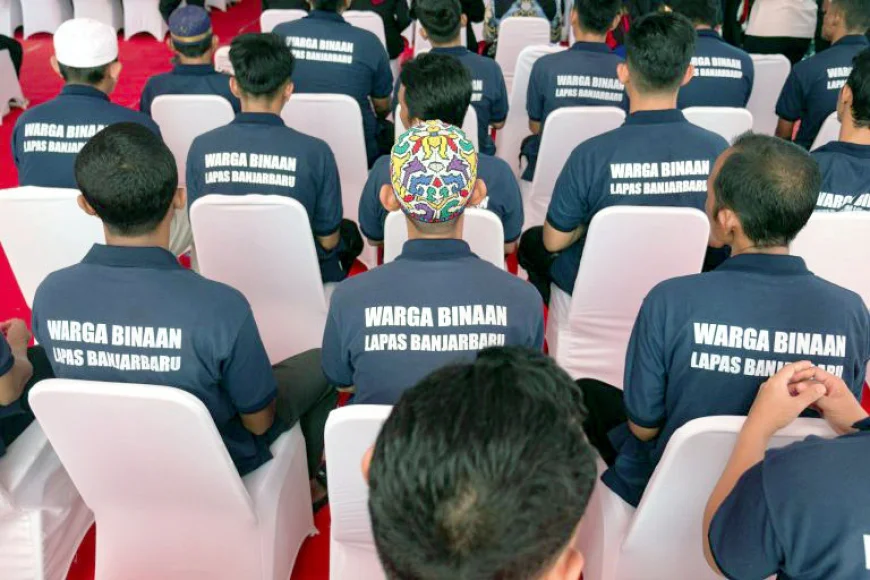Ribuan Warga Binaan di Kalsel Terima Remisi HUT RI, 51 Orang Langsung Bebas