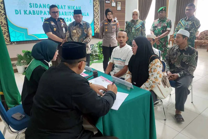 Kejari Batola Gandeng Tiga Lembaga Bantu Puluhan Pasangan Kantongi Buku Nikah