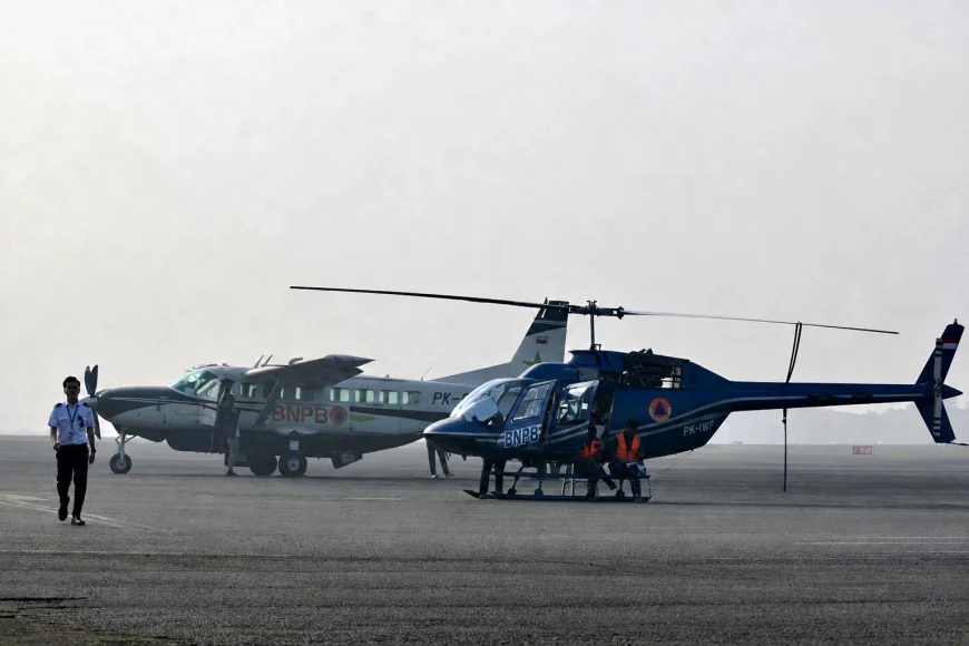 Dapat Tambahan Helikopter, Peran Satgas Udara Karhutla di Kalsel Diperkuat