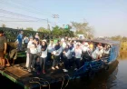 Jembatan Saka Harang Banjarmasin Terputus, Perahu Penyeberangan Gratis Disiapkan