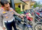 Puluhan Motor Diamankan Dalam Penertiban Balap Liar di Rantau Baru Tapin