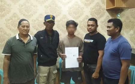 Ejek Pemadam Kebakaran Via Live TikTok, Remaja di Marabahan Digiring ke Polisi