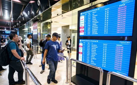Belasan Penerbangan di Bandara Syamsudin Noor Terdampak Penutupan Soekarno-Hatta