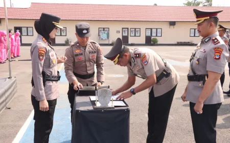Sejumlah Pejabat Polres Batola Berganti, Yuda Pardede Jabat Wakapolres