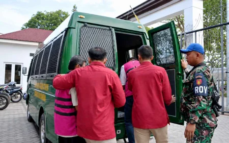 Korupsi Pengadaan Toilet Portable BPBD Tapin Terungkap, Tiga Tersangka Langsung Ditahan