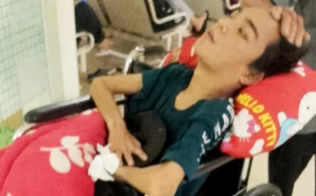 Bantu Perjuangan Nasrudin Lawan Kanker, Pemdes Puntik Luar Batola Galang Donasi