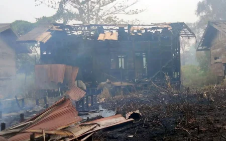 Karhutla di Marabahan Batola Bakar 3 Rumah, Kerugian Rp140 Juta