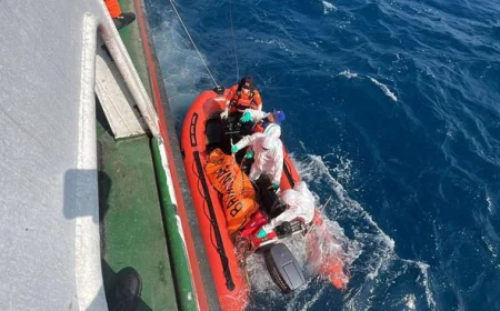 Update Pencarian Korban KM Virgo Transport 8, Basarnas Evakuasi 3 Jenazah Lagi