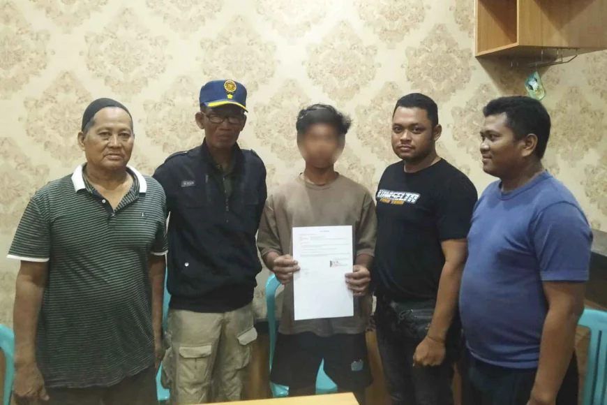 Ejek Pemadam Kebakaran Via Live TikTok, Remaja di Marabahan Digiring ke Polisi