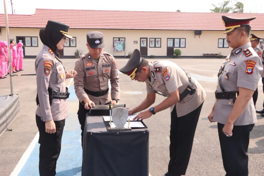 Sejumlah Pejabat Polres Batola Berganti, Yuda Pardede Jabat Wakapolres