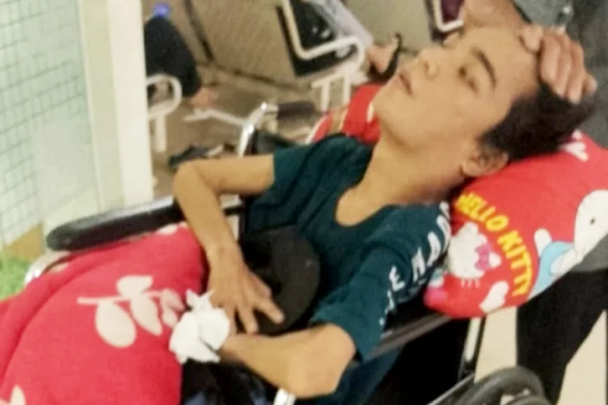 Bantu Perjuangan Nasrudin Lawan Kanker, Pemdes Puntik Luar Batola Galang Donasi