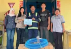 Tak Hanya Banjar dan Tapin, Julong Group Perkuat Peralatan Relawan Pemadam di Batola