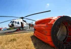 2 Helikopter Water Bombing Kembali ke Australia, Bagaimana Operasi Udara Karhutla Kalsel?