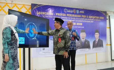Papuyu Smart Diluncurkan, Budidaya Ikan Papuyu Banjar Masuk Era Digital