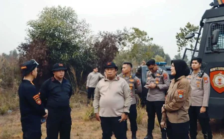 Karhutla Ancam Trans Kalimantan, Kapolda Kalsel Memastikan Pemadaman Diperkuat