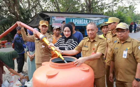 Atasi Krisis Air Bersih, Ketua DPRD Batola Apresiasi Respons Cepat Pemerintah Daerah