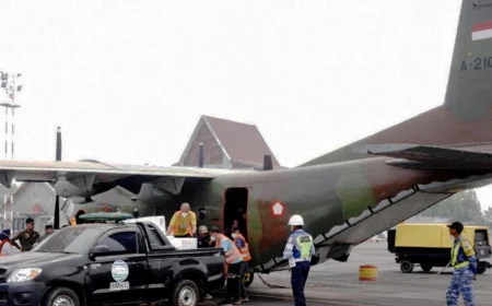 TNI AU Tebar 2,6 Ton Dry Ice di Kalsel dan Kalteng, Upaya Baru Modifikasi Cuaca