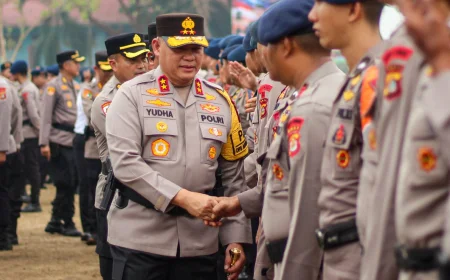 100 Personel Brimob Bali Dikerahkan ke Kalsel, Perkuat Penanganan Karhutla