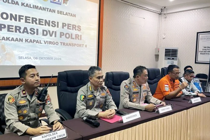 6 Korban KM Virgo Transport 8 Kembali Teridentifikasi, 13 Jenazah Menunggu Hasil DNA