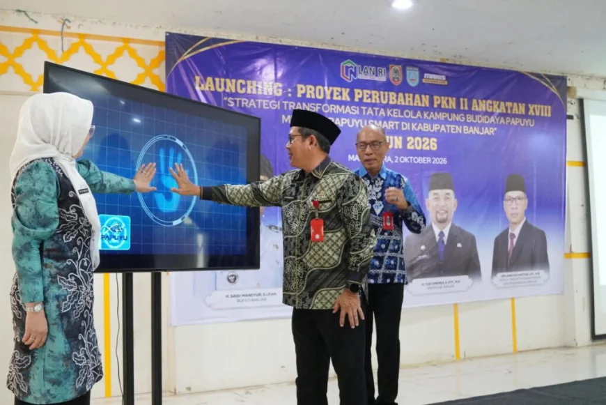 Papuyu Smart Diluncurkan, Budidaya Ikan Papuyu Banjar Masuk Era Digital