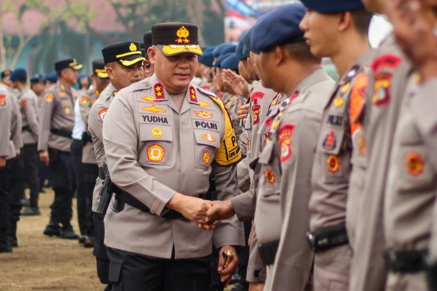 100 Personel Brimob Polda Bali Dikerahkan ke Kalsel, Perkuat Penanganan Karhutla