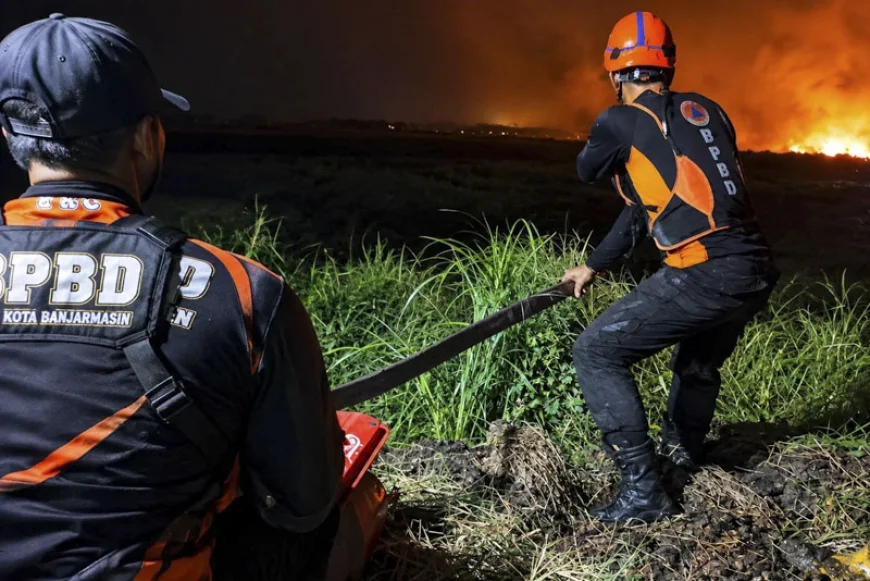 Banjarmasin Terima Banpres Karhutla, Relawan Hingga Layanan Kesehatan Menjadi Prioritas